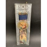 A limited edition Vivienne Westwood Pop Swatch watch, Putti PWK 168 (1992), in original box,