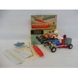 Two circa 1950s/1960s boxed toys to include an Aerocopter and a Lincoln Toys Go-Cart.