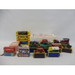 A quantity of original Matchbox, Lesney and others including no.1 Traction Engine, Matchbox Super