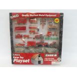 A boxed Ertl Farm Toy Playset 1/64 scale (75 pieces), complete.