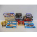 A quantity of assorted boxed Corgi diecast to include D-Day landings, heavy haulage etc.