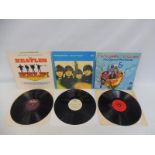 Three LPs two of which are rare Russian, Mungo Jerry and Beatles For Sale blue.