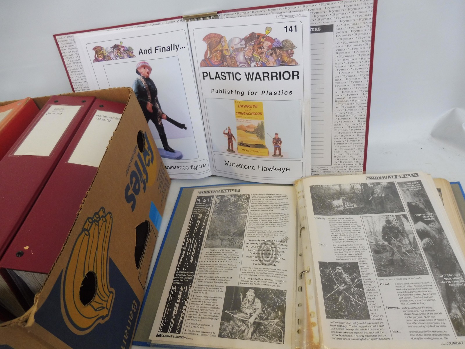 Two large boxes of war gaming magazines to cover many eras and games. - Image 2 of 3