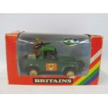 A Britains military Land Rover 1/32 scale, circa 1980.