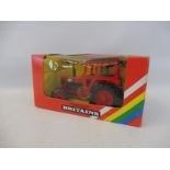 A boxed Britains Volvo Tractor model no. 9521, in red livery, good box condition.