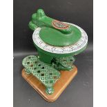 A Salter & Co Ltd 'Carlton' scale.