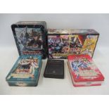 A quantity of original, boxed Yu-Gi-Oh trading game cards.