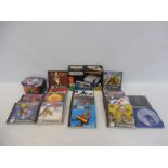 A box of original Play Station games, many titles to include Grand Tourismo, Tomb Raider etc. (