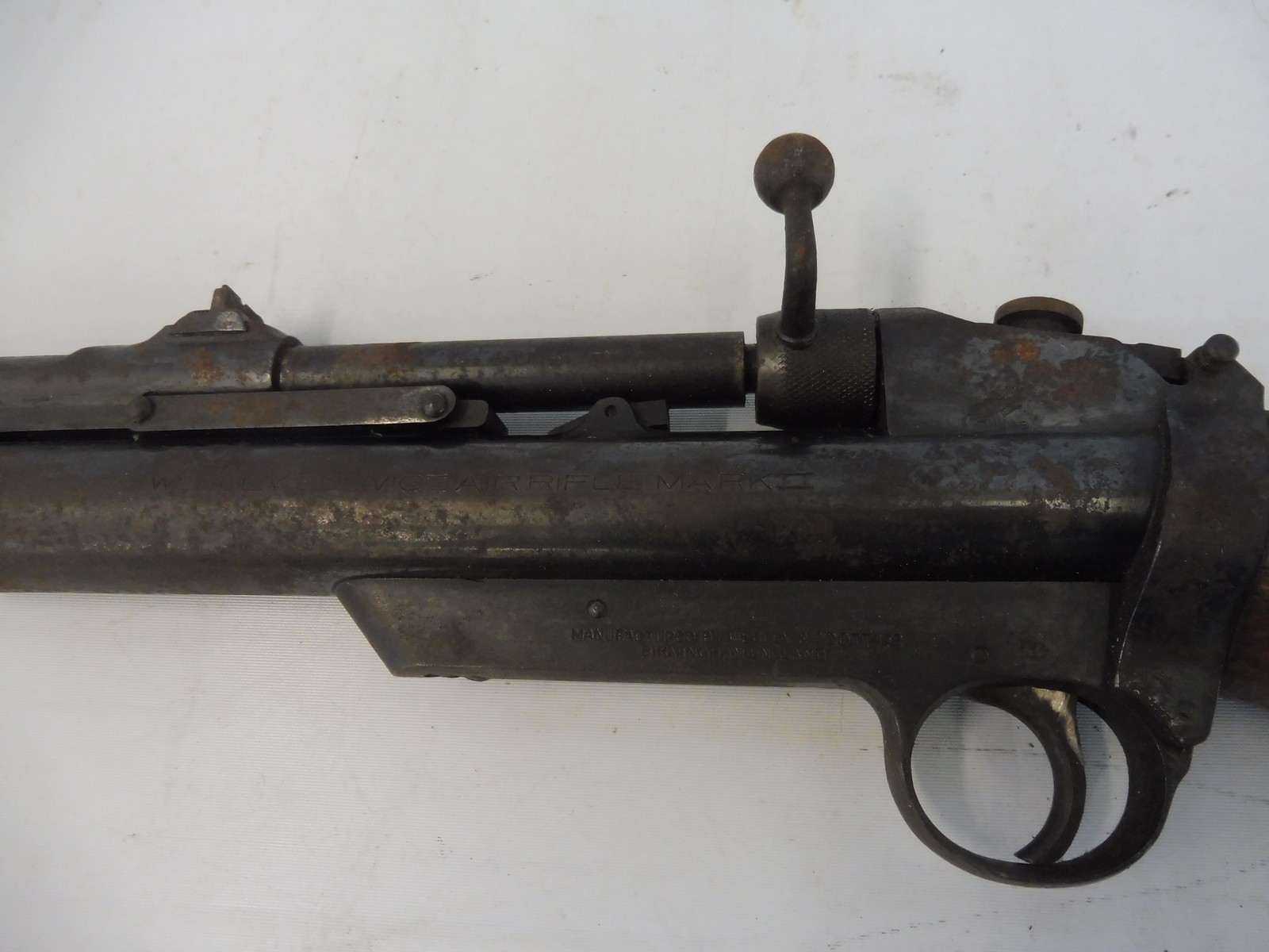 An unusual rifle from a fairground shooting gallery, nice woodwork to the stock. - Image 5 of 5