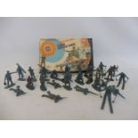 An Airfix 1/32 scale boxed set: the unusual German Mountain Troops, correct number of soldiers and