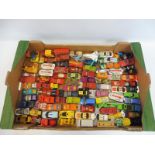 A large quantity of Matchbox, various models, all playworn.