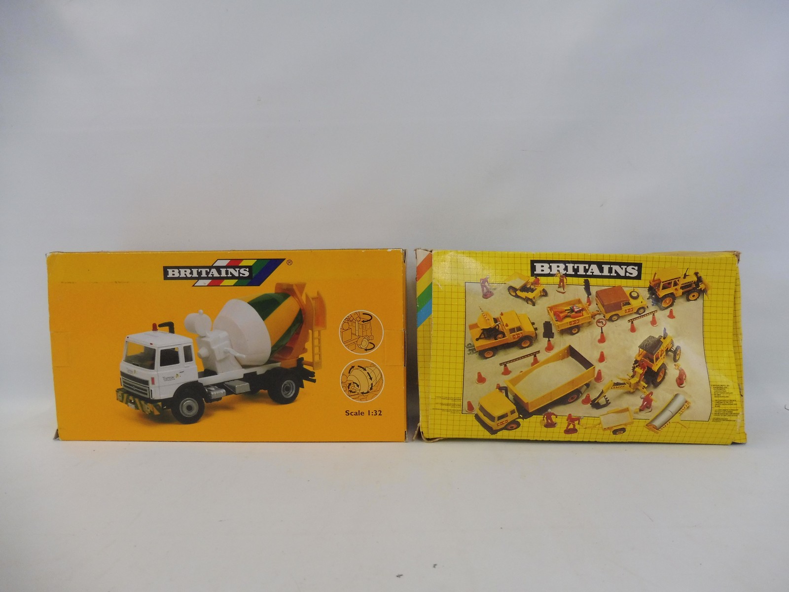 Two boxed Britains Farm Implements and Accessories - no. 9841 and 40745 Tarmac Concrete Mixer lorry. - Image 3 of 3