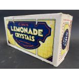 A C.W.S. Lemonade Crystals rectangular cardboard box.