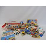A Legoland Victory Lap Raceway, 6395, 1988, plus various models, no.6482 1989, no.6645 1991, no.6661