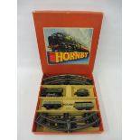 A Hornby Goods set no. 20, boxed, with inner, appears in good condition for age, untested.