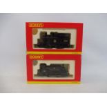 Two boxed Hornby Club 0-4-0 tank locomotives.