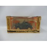 A circa 1970s Britains boxed British Scout Car with two figures.