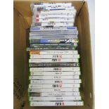 A quantity of XBox games, many titles, some sealed (unchecked).