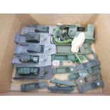 A quantity of Airfix and other HO/OO gauge military vehicles including landing craft.