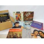 A quantity of LPs covering the 1960s and 1970s, many genres Motown, rock etc.