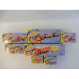 Seven Corgi Chipperfield Circus boxed models including the Foden Closed Pole Truck with Showman's