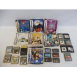 Retro gaming - Gameboy Advance and a quantity of other Gameboy games (unchecked).