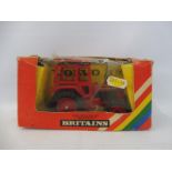 A boxed Britains no. 9521 Volvo tractor, box poor, model appears excellent.