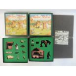 Two Britains Home Farm: 8705 and 8706, circa 1994, complete and boxed.