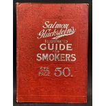 A very rare Salmon & Gluckstein's Illustrated Guide for Smokers, January 1899, beautifully