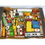 A quantity of playworn die-cast to include Corgi and other makers.