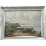 •Arthur H. Twells (British, 1921-1996), Castle Rock, Co. Derry, oil on canvas, signed lower left,