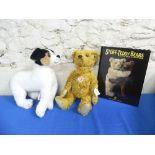 A Steiff limited edition 'Side-to-Side' Bear, in golden blond, 35cm high, with certificate and
