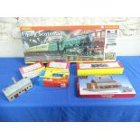 A Hornby '00' gauge R1019 Flying Scotsman electric train set, boxed, and three Hornby locomotives: