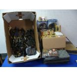 Lord of the Rings; An extensive collection of boxed New Line Cinema painted lead Figures, together