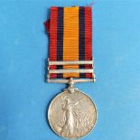 A Queen's South Africa medal, with two clasps, Cape Colony and Transvaal, awarded to 26182 Sapr.