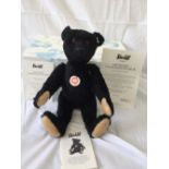 Steiff; 'The Titanic Commemorative Bear', 664151, commemorating the centenary of the sinking, black,