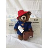 Steiff; 'Paddington', 664632, chestnut, 28cm, limited edition no. 1094 / 2000, boxed, with