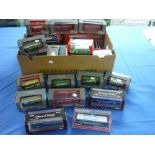 A large collection of Corgi 'The Original Omnibus Company' diecast Models, 1:76 scale, including