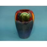 A Poole pottery "Infusion" Vase, 6¾in (17cm) high.