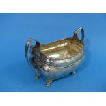 A George III Irish silver two-handled Sugar Bowl, probably by Joseph Jackson, hallmarked Dublin,