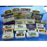 A collection of Corgi die-cast Models, including C82 'We're on the Move', D41/1 Barton, D949/24