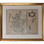 Scotland: Gordon (Robert) SCOTIA ANTIQUA: MAP OF SCOTLAND [Amsterdam: Blaeu,] a mid 17thC