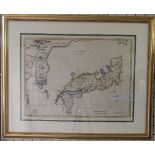 Japan: Blaeu (Johannes), Japonia Regnum, a mid 17thC engraved map of Japan with contemporary