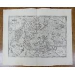 Four maps by E Bowen, monochrome: France, Italy and 'A Map of the Extent of Alexanders