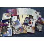 A collection of Royal Mint Royal Commemorative Collectors Coins, mostly cupro-nickel (approx 37)