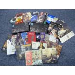 A collection of Royal Mint Collectors Coins, commemorating events such as 2012 Olympics, the
