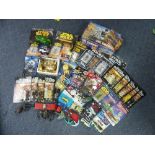 A quantity of collectible Toys and Models, including a Corgi 'Batmobile', playworn, a boxed Dinky '