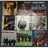 Vinyl Records; A collection of sixteen Soul LP's, including Al Green, Four Tops,Michael Jackson,