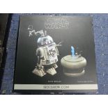 Star Wars; A Sideshow.com R2-D2 Deluxe 1/6th scale Model Kit, 2172, in original packaging.