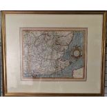 South East England: Mercator (Gerald), Warwicum, Northhamtonia, Huntingdonia, Cantabrigia,